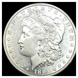 1887 Morgan Silver Dollar UNCIRCULATED