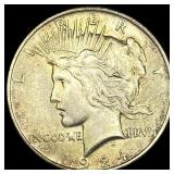 1924 Silver Peace Dollar CHOICE BU