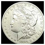 1884-S Silver Morgan Dollar NEARLY UNCIRCULATED