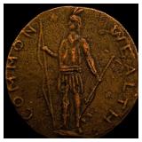 1788 Massachusetts Copper Cent HIGH GRADE