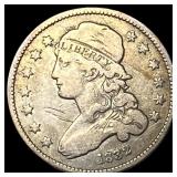 1832 Capped Bust Silver Quarter LIGHTLY  CIRCULAT
