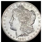 1881-S Silver Morgan Dollar GEM BU