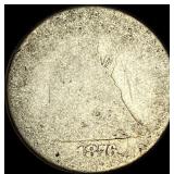 1876 Seated Liberty Dime (No Mint Mark) LIGHTLY CI