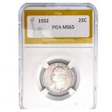 1932 Washington Silver Quarter PGA MS65