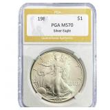 1986 Silver Eagle PGA MS70