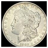 1882-S Silver Morgan Dollar NEARLY UNCIRCULATED