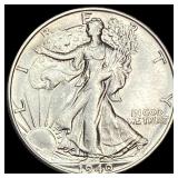 1940-S Silver Walking Liberty Half Dollar UNCIRCUL