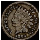 1864 Indian Head Cent (Bronze) NICELY CIRCULATED