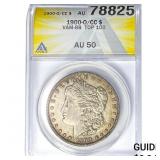 1900-O/CC Morgan Silver Dollar ANACS AU50