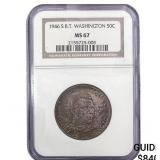1946-S Booker T Half Dollar NGC MS67