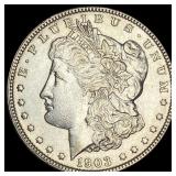 1903-S Silver Morgan Dollar CHOICE AU