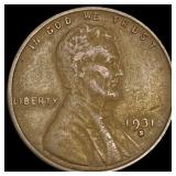 1931-S Lincoln Wheat Cent NEARLY UNCIRCULATED