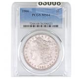 1900 Morgan Silver Dollar PCGS MS64