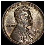 1917-D Lincoln Wheat Cent NEARLY UNCIRCULATED