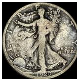 1920 Walking Liberty Half Dollar NICELY CIRCULATED