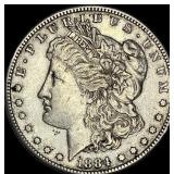 1884-S Silver Morgan Dollar NEARLY UNCIRCULATED