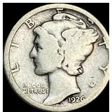 1926-S Silver Mercury Dime NICELY CIRCULATED