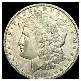1891-CC Silver Morgan Dollar CLOSELY UNCIRCULATED