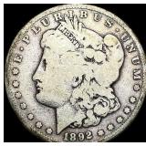 1892-S Morgan Silver Dollar NICELY CIRCULATED