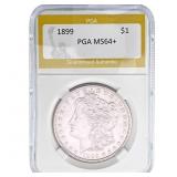 1899 Morgan Silver Dollar PGA MS64+