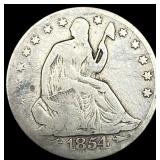 1854-O Silver Half Dollar NICELY CIRCULATED