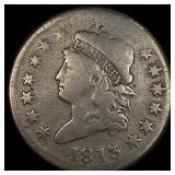 1813 Classic Head Large Cent LIGHTLY CIRCULATED