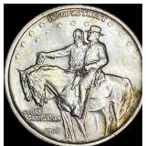 1925 Silver Stone Mountain Half Dollar UNCIRCULATE