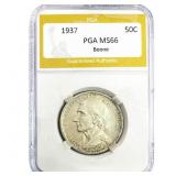 1937 Boone Half Dollar PGA MS66
