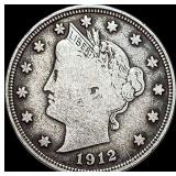 1912-S Liberty Head Nickel NICELY CIRCULATED