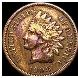 1908-S Indian Head Cent NEARLY UNCIRCULATED