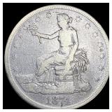 1874 Silver Trade Dollar LIGHTLY CIRCULATED