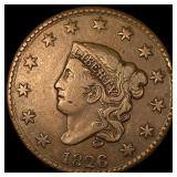 1826 Coronet Head Large Cent LIGHTLY  CIRCULATED