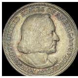 1893 Silver Columbian Expo Half Dollar CHOICE  BU