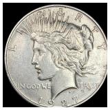 1927-D Peace Silver Dollar CLOSELY  UNCIRCULATED