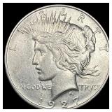 1927-D Peace Silver Dollar CLOSELY  UNCIRCULATED
