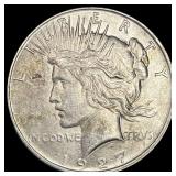 1927-D Silver Peace Dollar CLOSELY  UNCIRCULATED