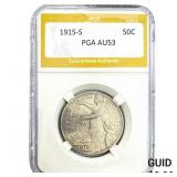 1915-S Panama-Pacific Half Dollar PGA AU53
