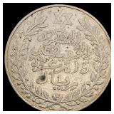 Silver 1 Riyal Saudi Arabia AH1329 (1911)  UNCIRC