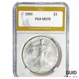 1993 Silver Eagle PGA MS70