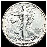 1929-D Walking Liberty Half Dollar CLOSELY  UNCIR