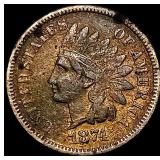 1874 Indian Head Cent HIGH GRADE