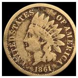 1861 Indian Head Cent NICELY CIRCULATED