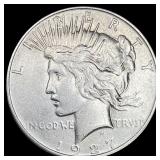 1927-D Silver Peace Dollar CLOSELY  UNCIRCULATED