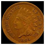 1864 Indian Head Cent CLOSELY UNCIRCULATED