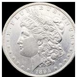 1894-S Morgan Silver Dollar CHOICE AU