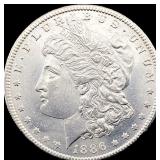 1886-S Silver Morgan Dollar CHOICE BU