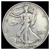 1920-S Silver Half Dollar NEARLY UNCIRCULATED
