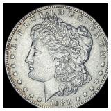 1888-S Silver Morgan Dollar CHOICE AU