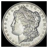 1904-O Silver Morgan Dollar CLOSELY  UNCIRCULATED
