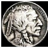 1924-D Buffalo Nickel LIGHTLY CIRCULATED